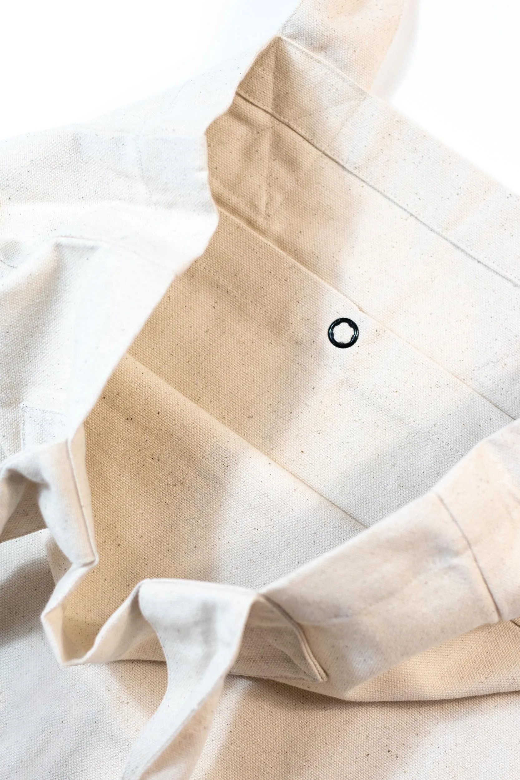 Natural 100% Recycled Cotton Market Tote - Longform Logo