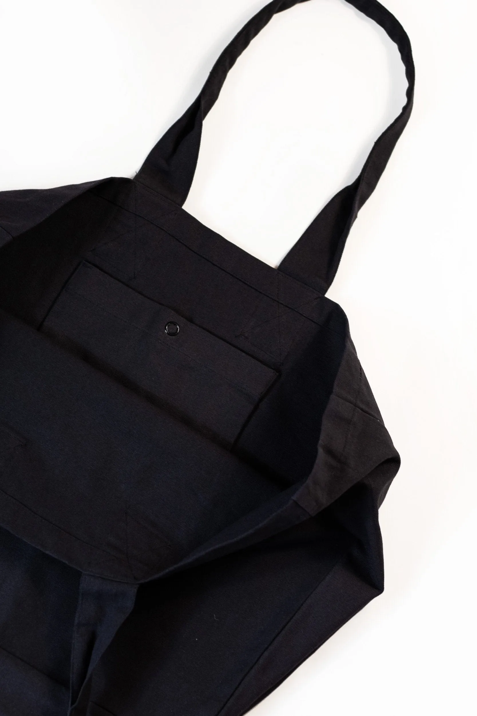 Natural 100% Recycled Cotton Market Tote - Longform Logo