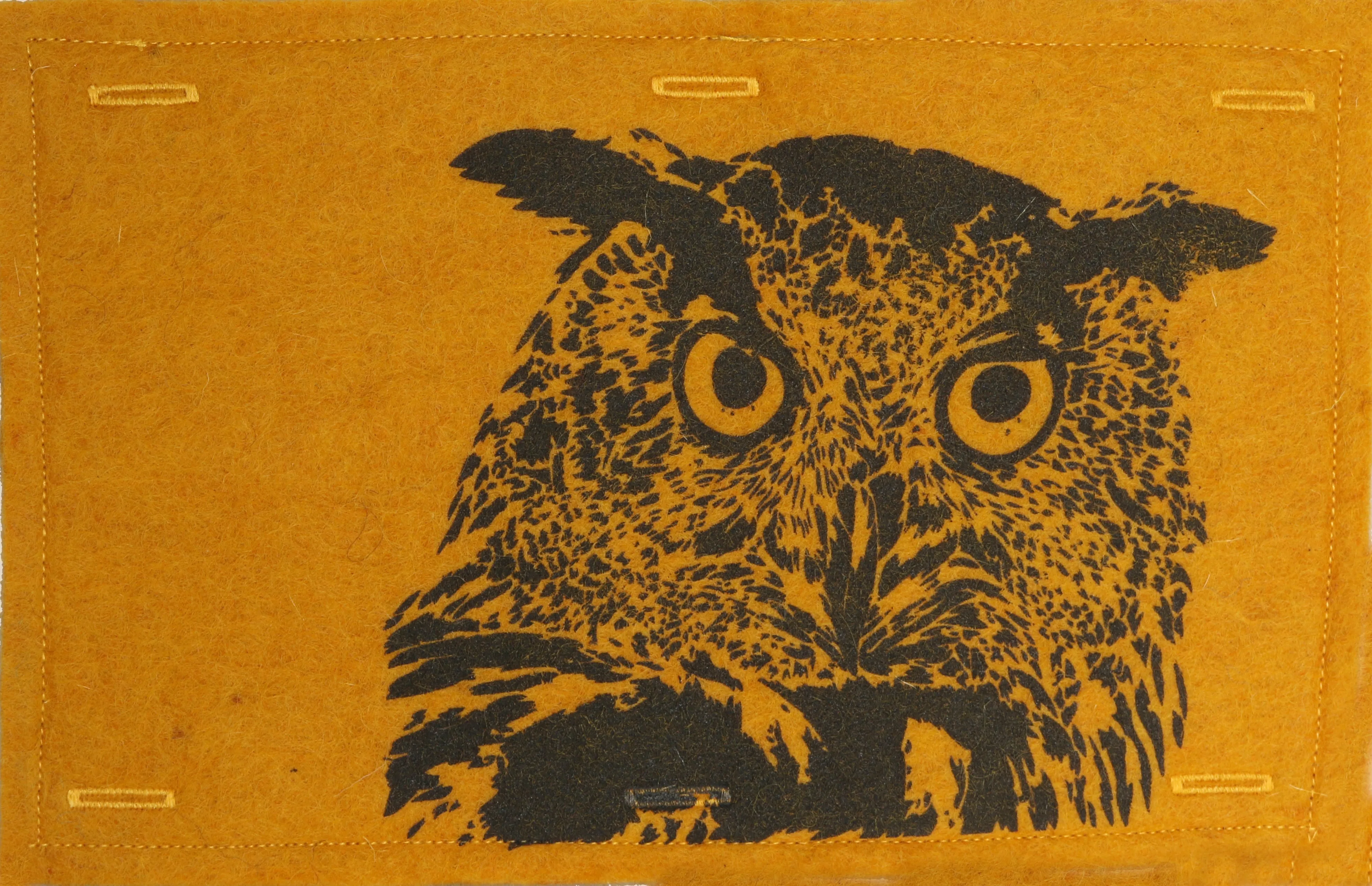 Nature Button On Hand Printed Art Panels