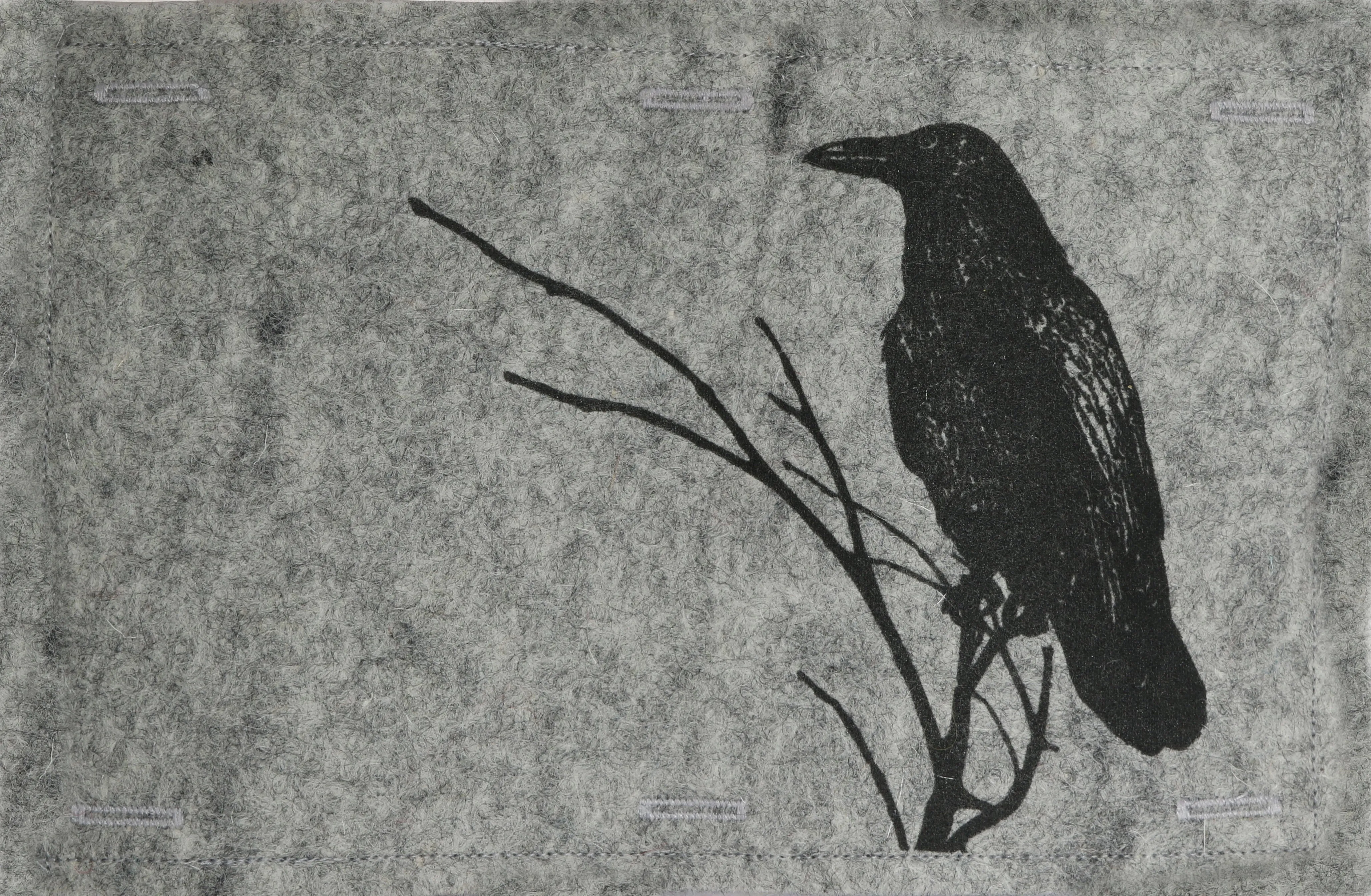 Nature Button On Hand Printed Art Panels
