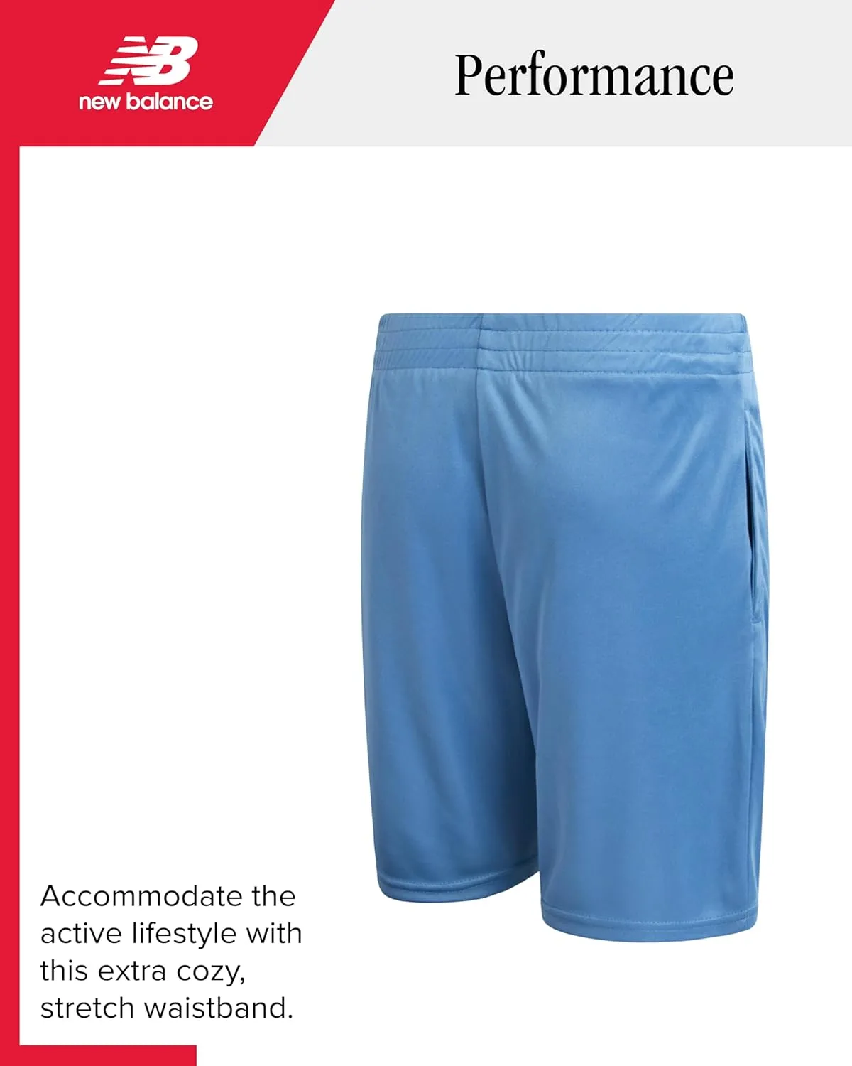 New Balance Boys Athletic Shorts - 4 Pack Moisture-Wicking Performance Mesh Shorts for Boys for Running and Sports (4-20)