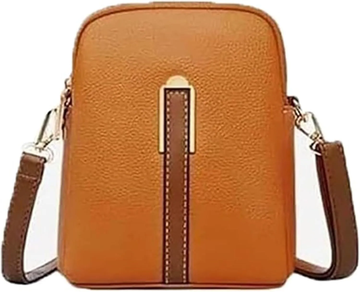 New Lychee Grain Leather Phone Bag, Women Small Cross Body Bag, Fashion Travel Wallet for Women