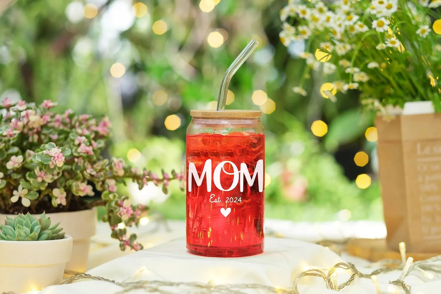 NewEleven Mothers Day Gifts For New Mom 2024 – Pregnancy Gifts For First Time Mom, Pregnant Mommy, Expecting Mother, Mommy To Be, Mommy To Be - 16 Oz Coffee Glass