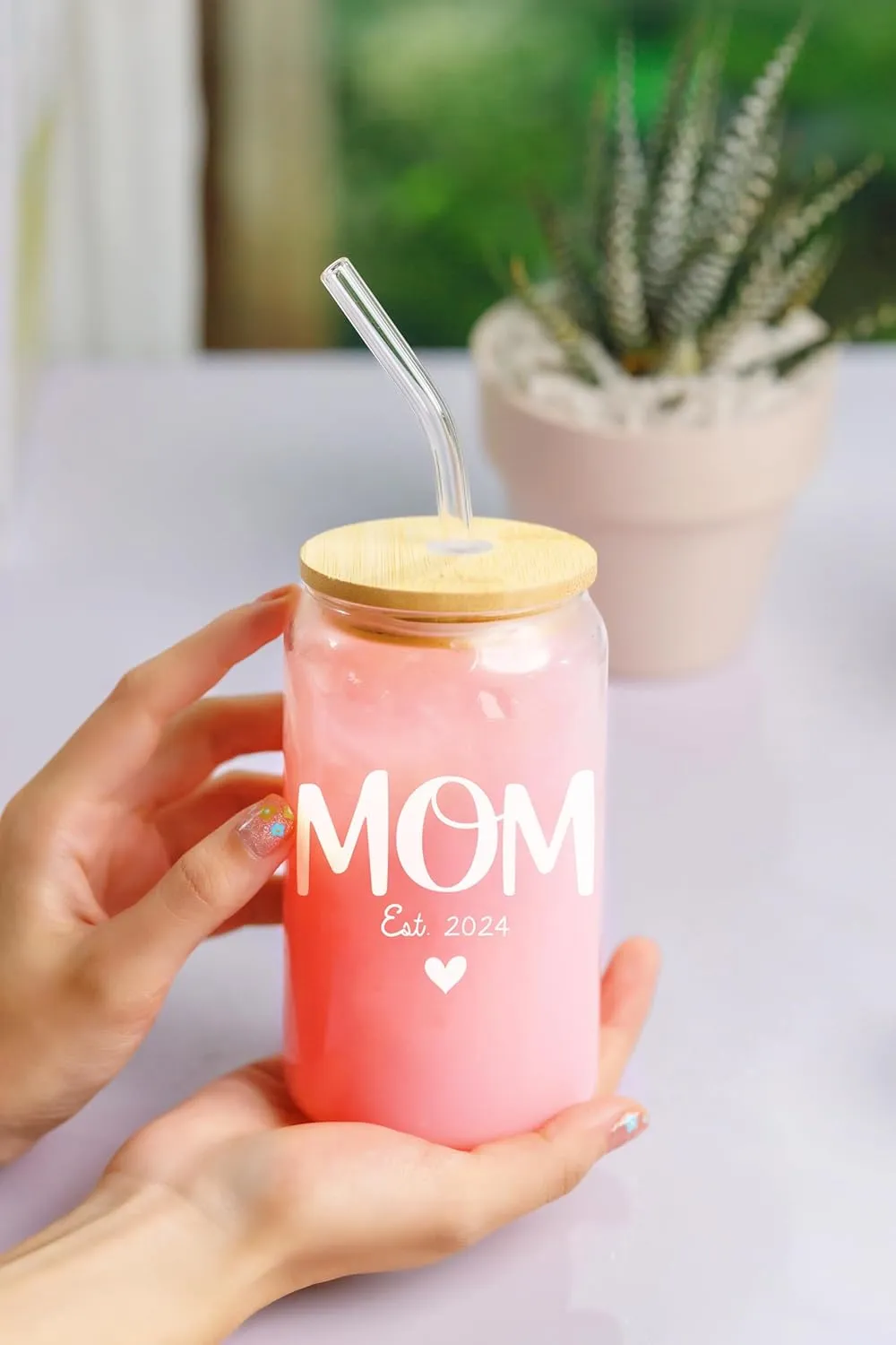 NewEleven Mothers Day Gifts For New Mom 2024 – Pregnancy Gifts For First Time Mom, Pregnant Mommy, Expecting Mother, Mommy To Be, Mommy To Be - 16 Oz Coffee Glass