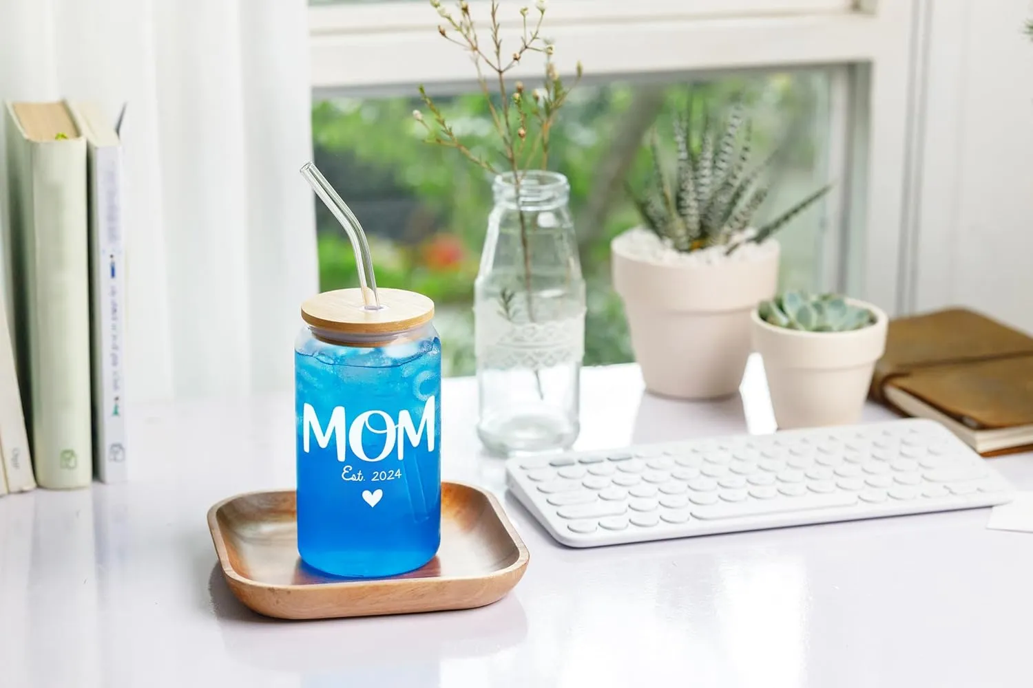 NewEleven Mothers Day Gifts For New Mom 2024 – Pregnancy Gifts For First Time Mom, Pregnant Mommy, Expecting Mother, Mommy To Be, Mommy To Be - 16 Oz Coffee Glass