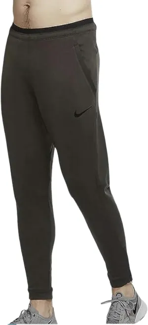 Nike Men's Pro Fleece Training Pants, Sequoia/Black, US Medium