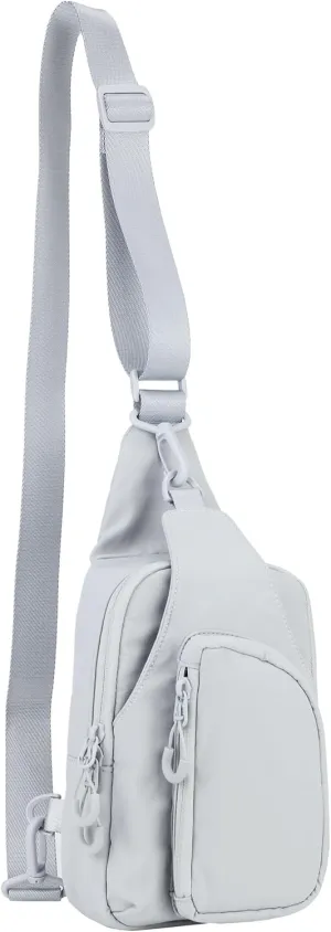 Niumike Small Sling Bag with Adjustable Straps Crossbody Chest Bags Daily Backpack for Women Men Outdoor Traveling Hiking