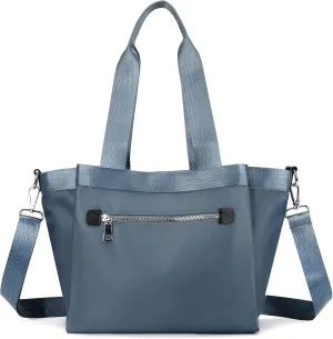 Nylon Crossbody Bags for Women Tote Bag with Pockets Satchel Purse Handbags Shoulder Bags Travel Messenger Bag