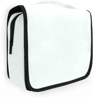 ODAWA Mint Cream Toiletry Bag Large Capacity Makeup Organizer Spacious Toiletry Bag for Women and Men