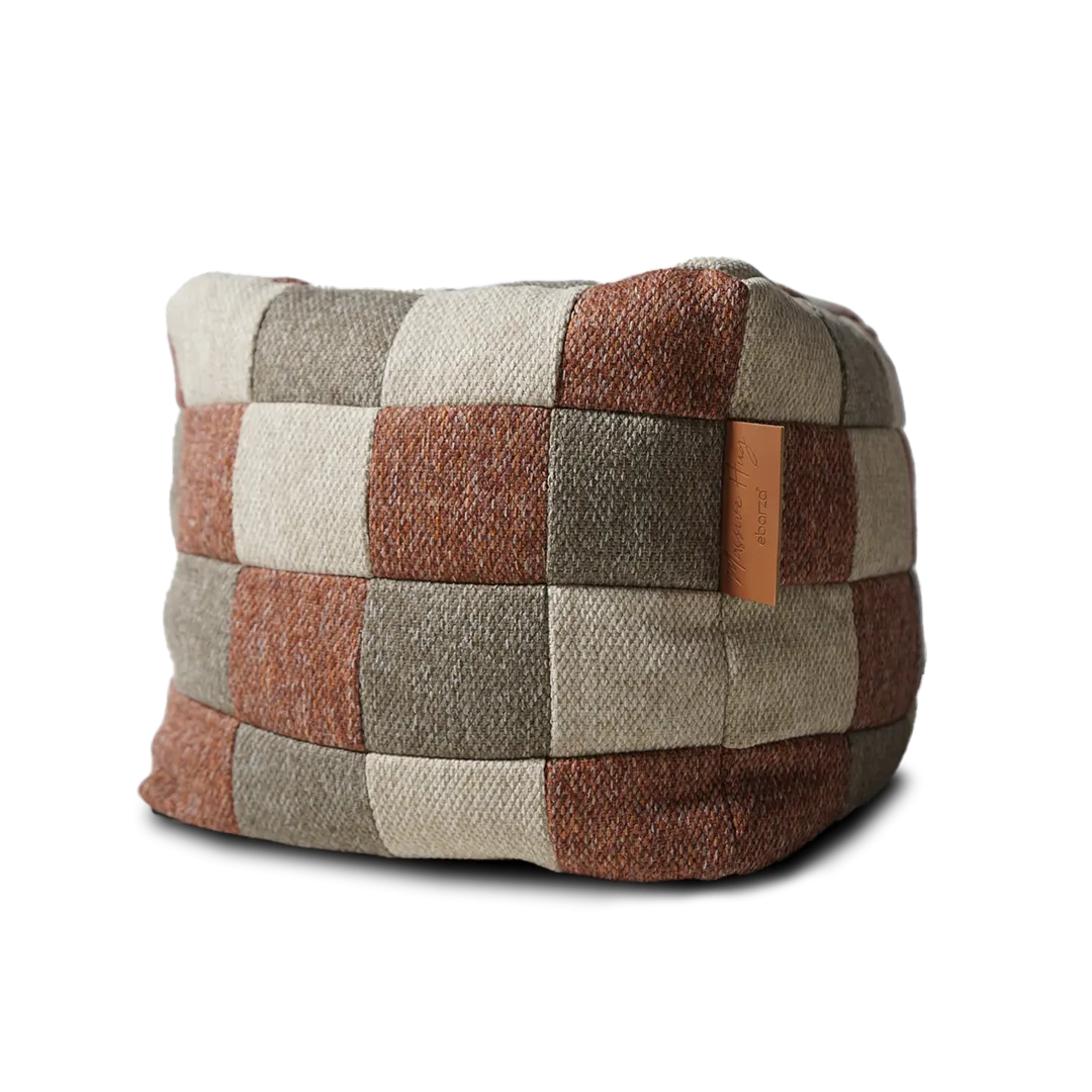 Olefin Pouf Multi Color - 409-BB