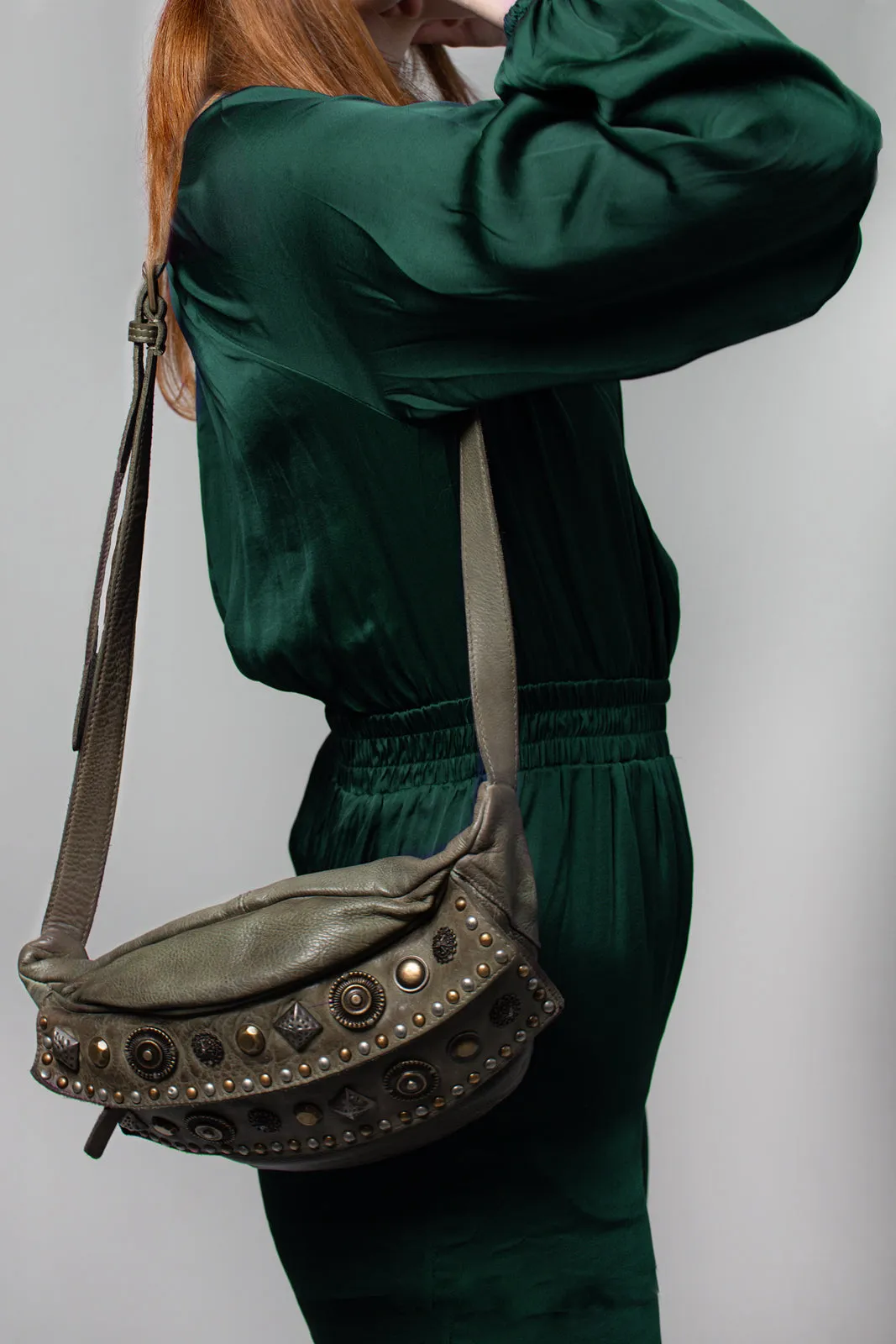 Olive Green Crossbody Sling