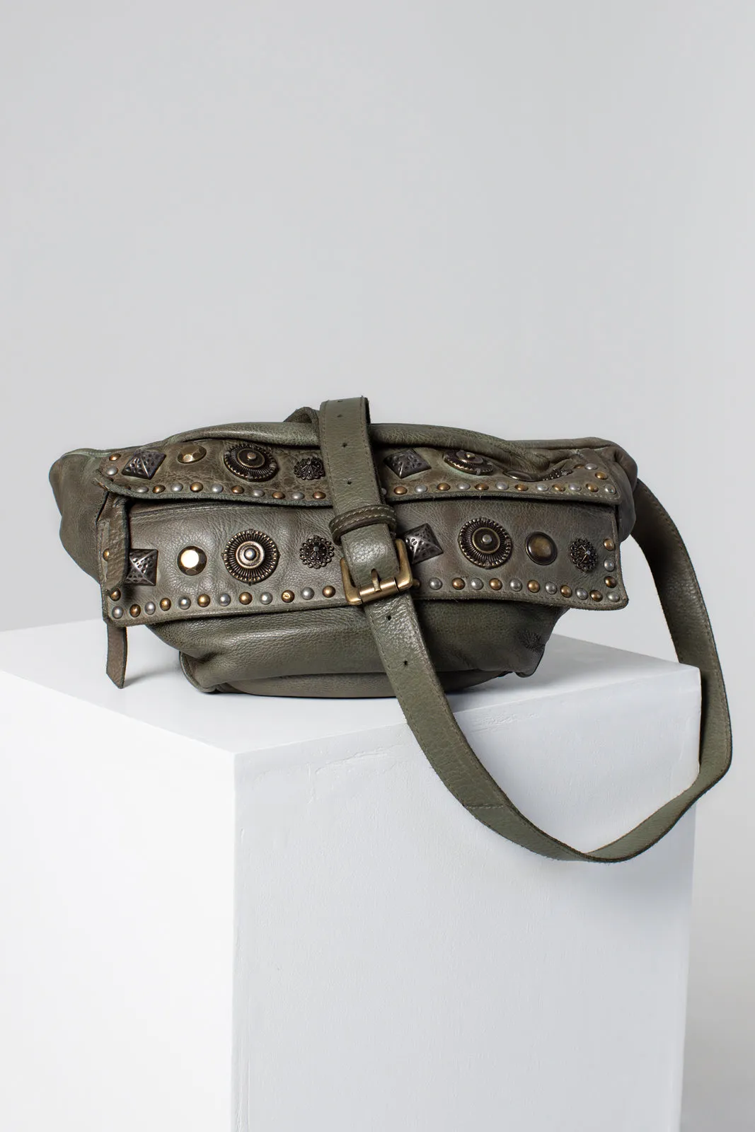 Olive Green Crossbody Sling