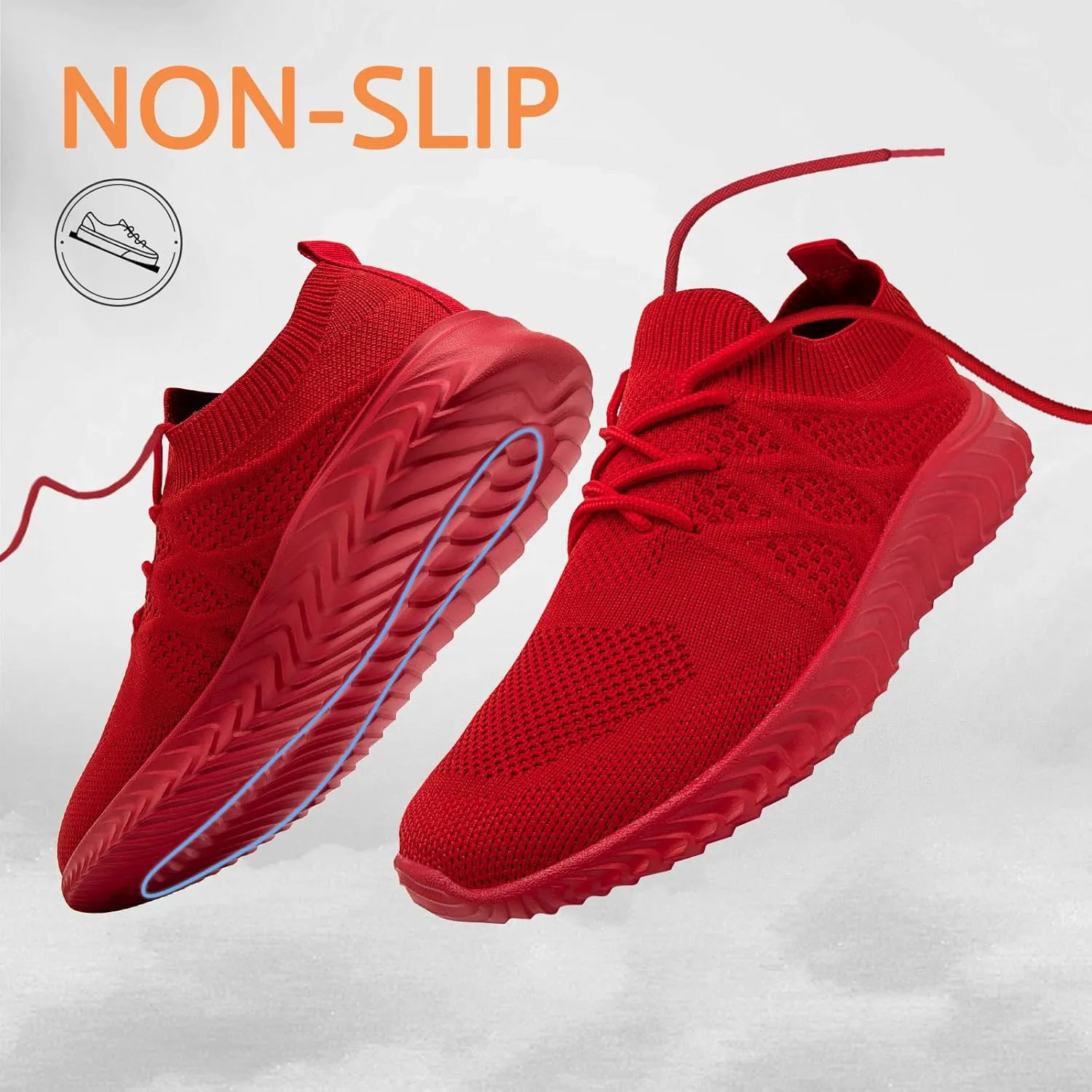 Oltyutc Women Running Walking Shoes Lightweight Tennis Shoes Mesh Gym Workout Sneakers