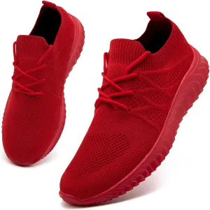 Oltyutc Women Running Walking Shoes Lightweight Tennis Shoes Mesh Gym Workout Sneakers
