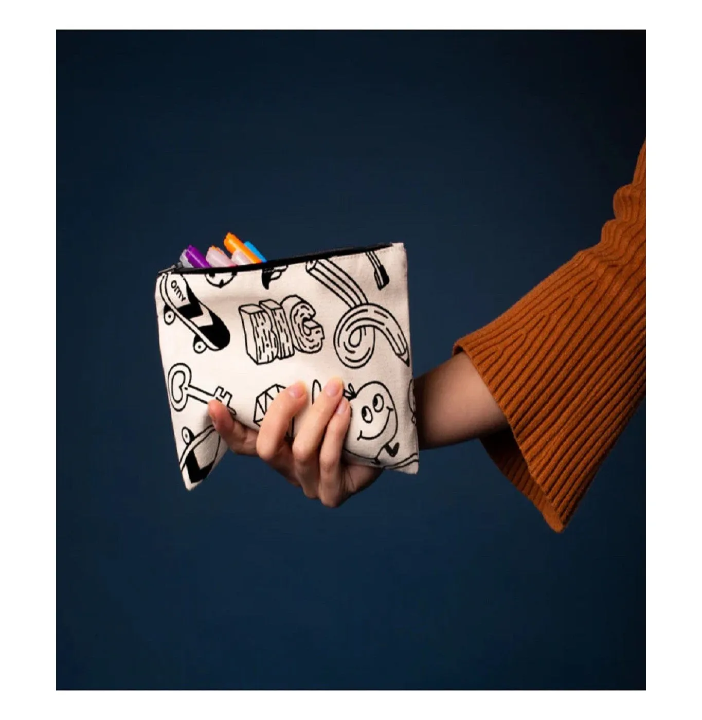 OMY Colour In Pencil Case - Pop