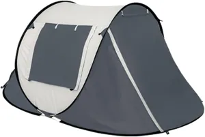 Outdoor Camping Thickened Rain-Proof Automatic Park Beach Picnic Portable Foldable Quick-Open Camping Tent Hopeful, 250*150*115CM