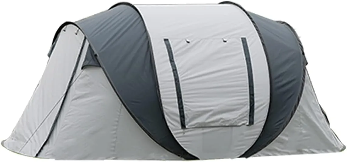 Outdoor Camping Thickened Rain-Proof Automatic Park Beach Picnic Portable Foldable Quick-Open Camping Tent Hopeful, 280*200*120CM
