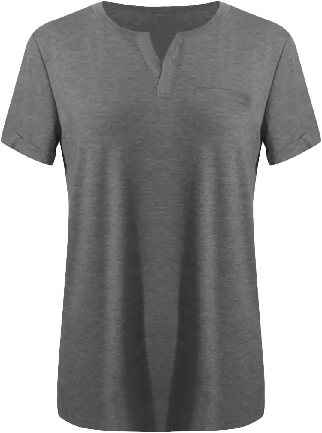 Oversized Shirts for Women Plus Size Summer Short Sleeve Tops Sexy V-Neck Blouse Casual Loose Hide Belly Tops T Shirt