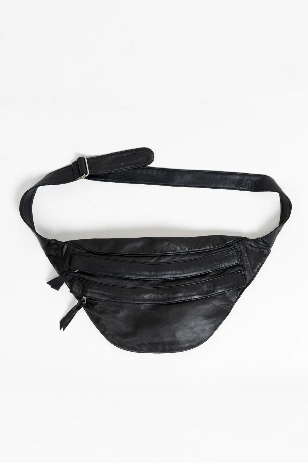 Oversized Soft Leather Sling Bag