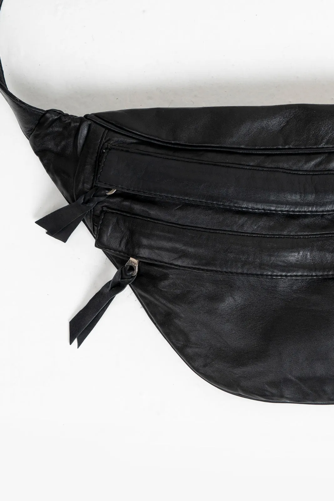 Oversized Soft Leather Sling Bag