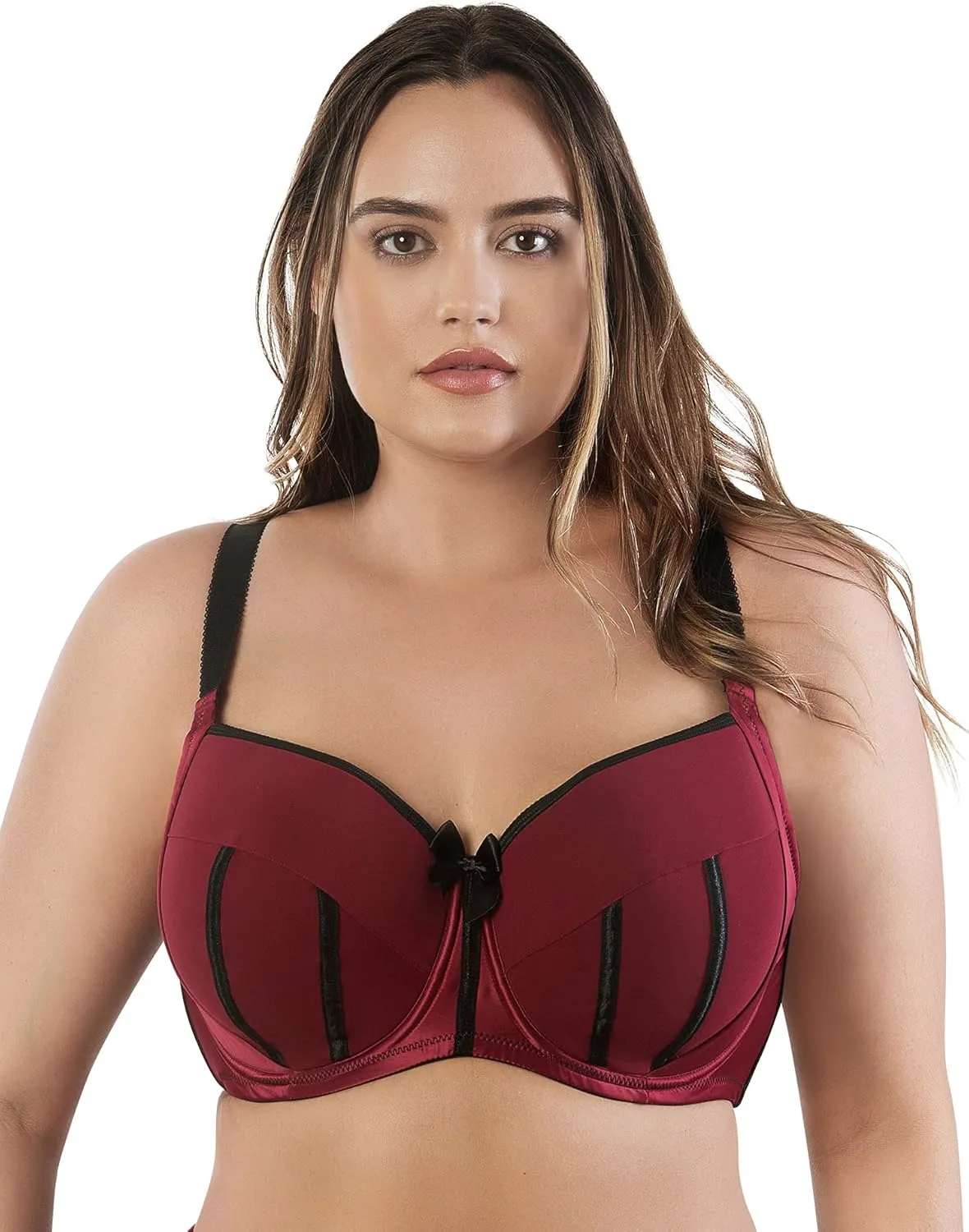 PARFAIT Charlotte 6901 Women's Full Busted and Full Figured Sexy Padded Bra-Seaglass Green