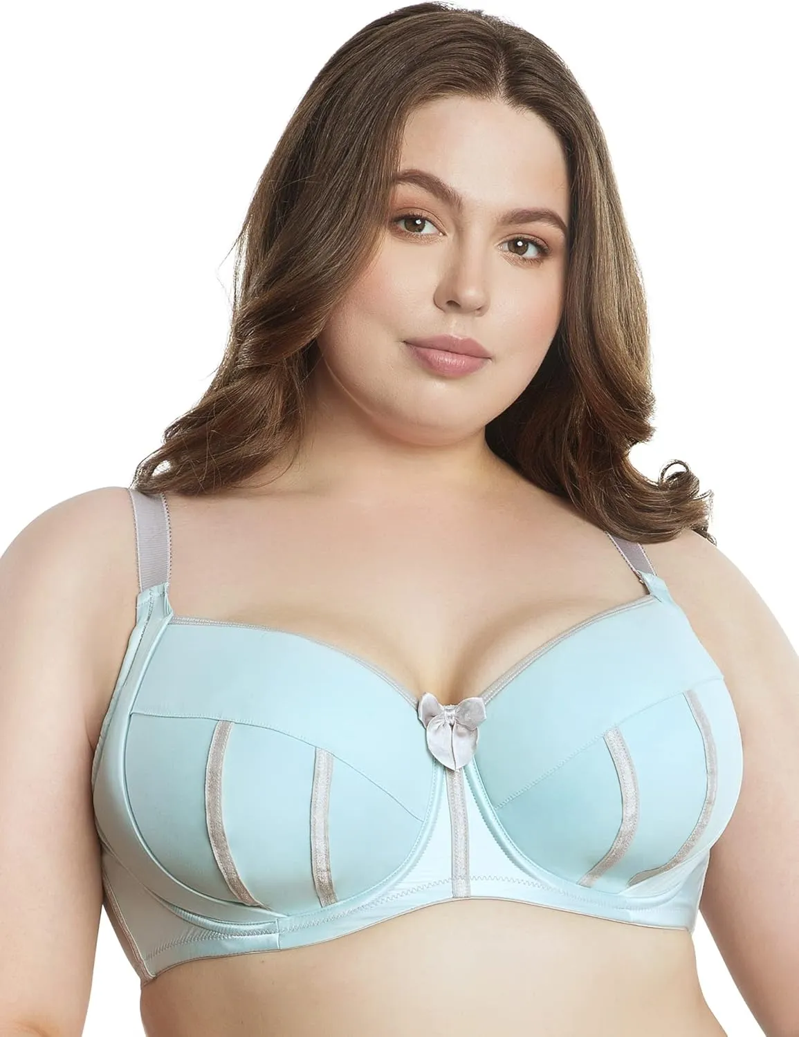 PARFAIT Charlotte 6901 Women's Full Busted and Full Figured Sexy Padded Bra-Seaglass Green