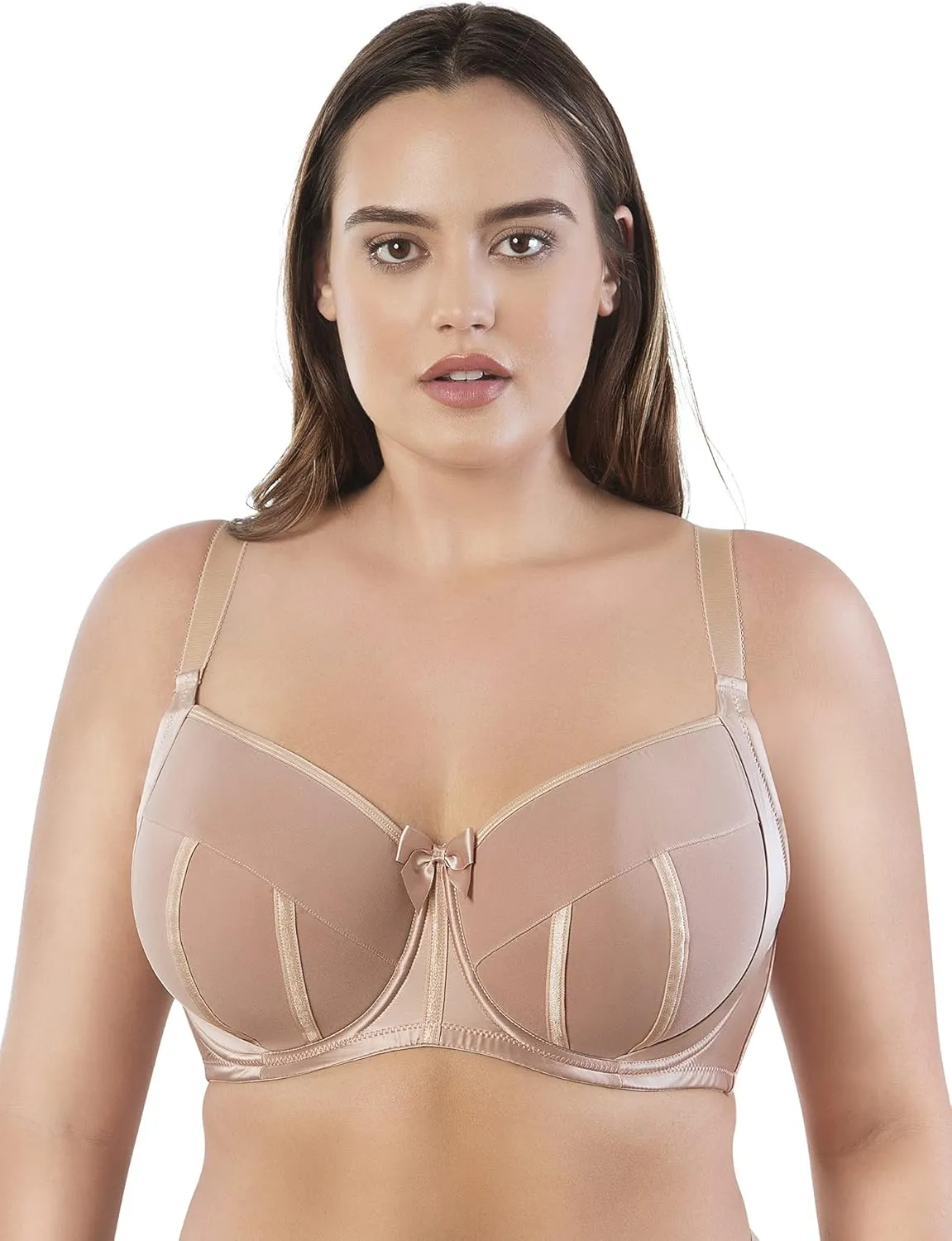 PARFAIT Charlotte 6901 Women's Full Busted and Full Figured Sexy Padded Bra-Seaglass Green