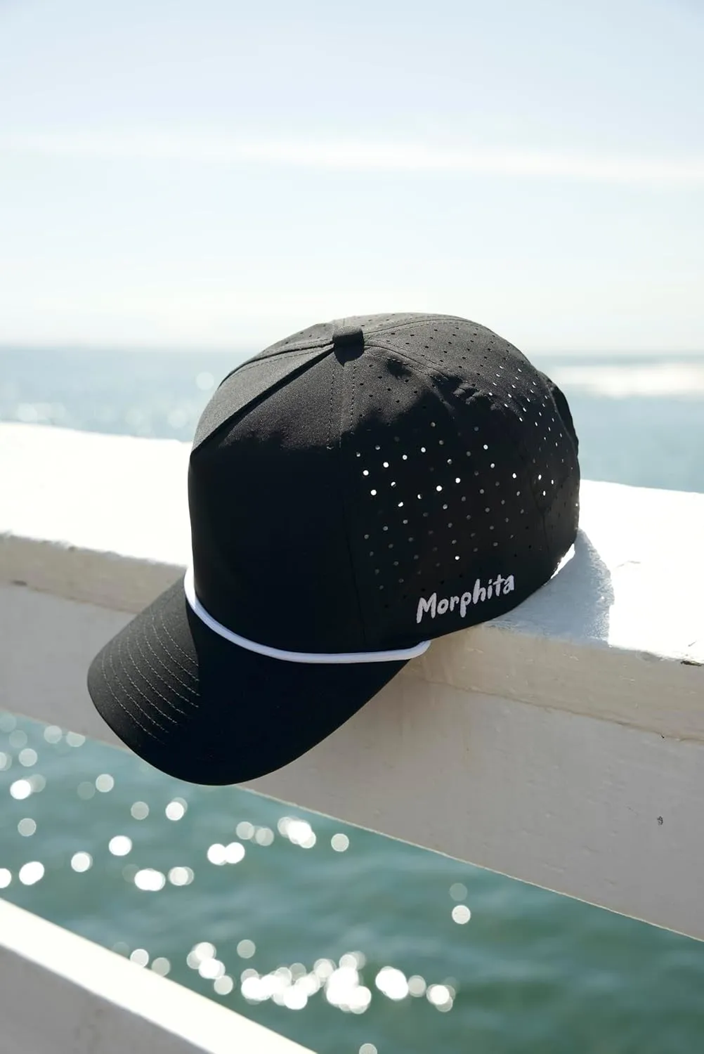 Performance Hydro UPF 50 Baseball Hat | Golf | Pickleball | Running | Hiking | Gym | Trucker | Mesh | One Size Rope Cap