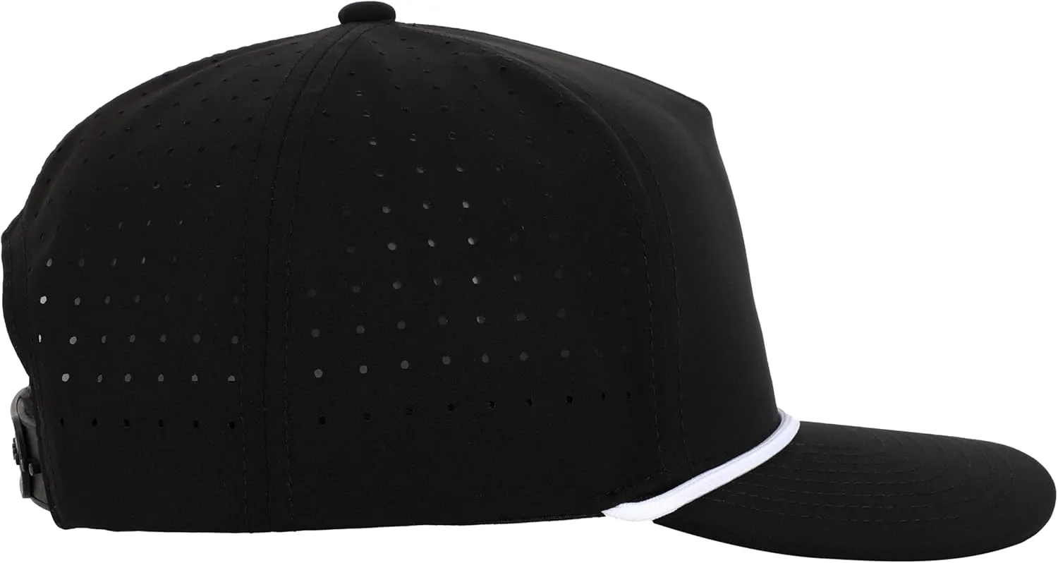Performance Hydro UPF 50 Baseball Hat | Golf | Pickleball | Running | Hiking | Gym | Trucker | Mesh | One Size Rope Cap