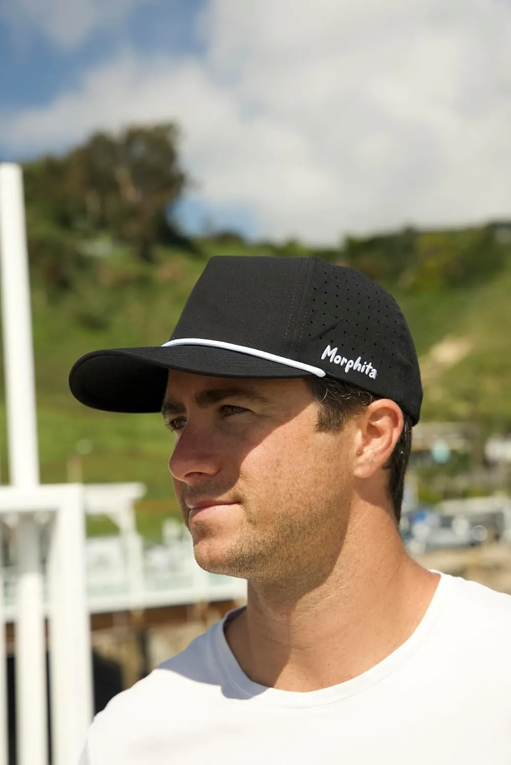 Performance Hydro UPF 50 Baseball Hat | Golf | Pickleball | Running | Hiking | Gym | Trucker | Mesh | One Size Rope Cap