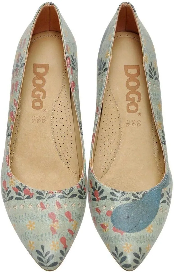 Personalize Your Life Women Fashion - Dogoletto Printed Heels - Vegan, Environmentally Friendly, Handmade - Breathable Design