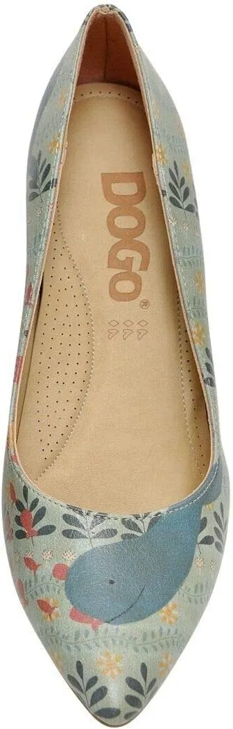 Personalize Your Life Women Fashion - Dogoletto Printed Heels - Vegan, Environmentally Friendly, Handmade - Breathable Design
