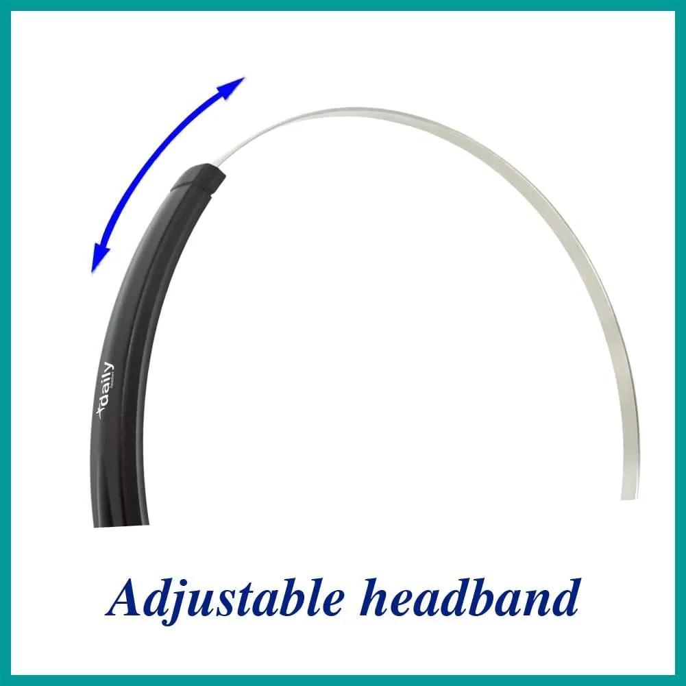 Phone Headset HD Voice Compatible Aastra Allworx AltiGen Digium IPitomy Toshiba Telephones, RJ9 & 3.5 mm Adapter Microphone Noise Cancelling
