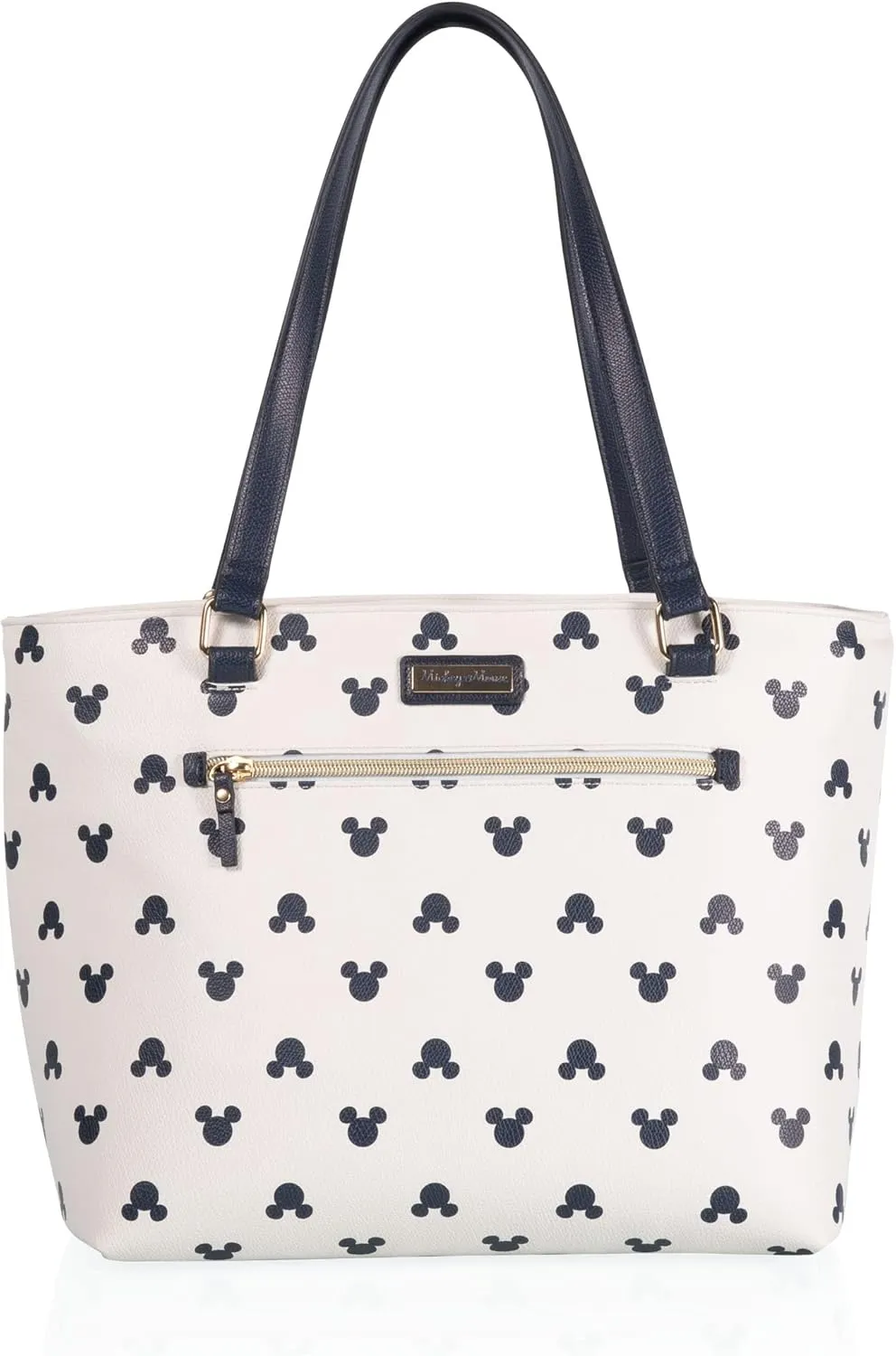 PICNIC TIME Disney Lilo & Stitch Uptown Cooler Tote Bag, Insulated Lunch Bag, Stylish Beach Bag Soft Cooler, (Black)