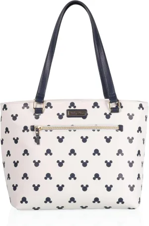 PICNIC TIME Disney Lilo & Stitch Uptown Cooler Tote Bag, Insulated Lunch Bag, Stylish Beach Bag Soft Cooler, (Black)