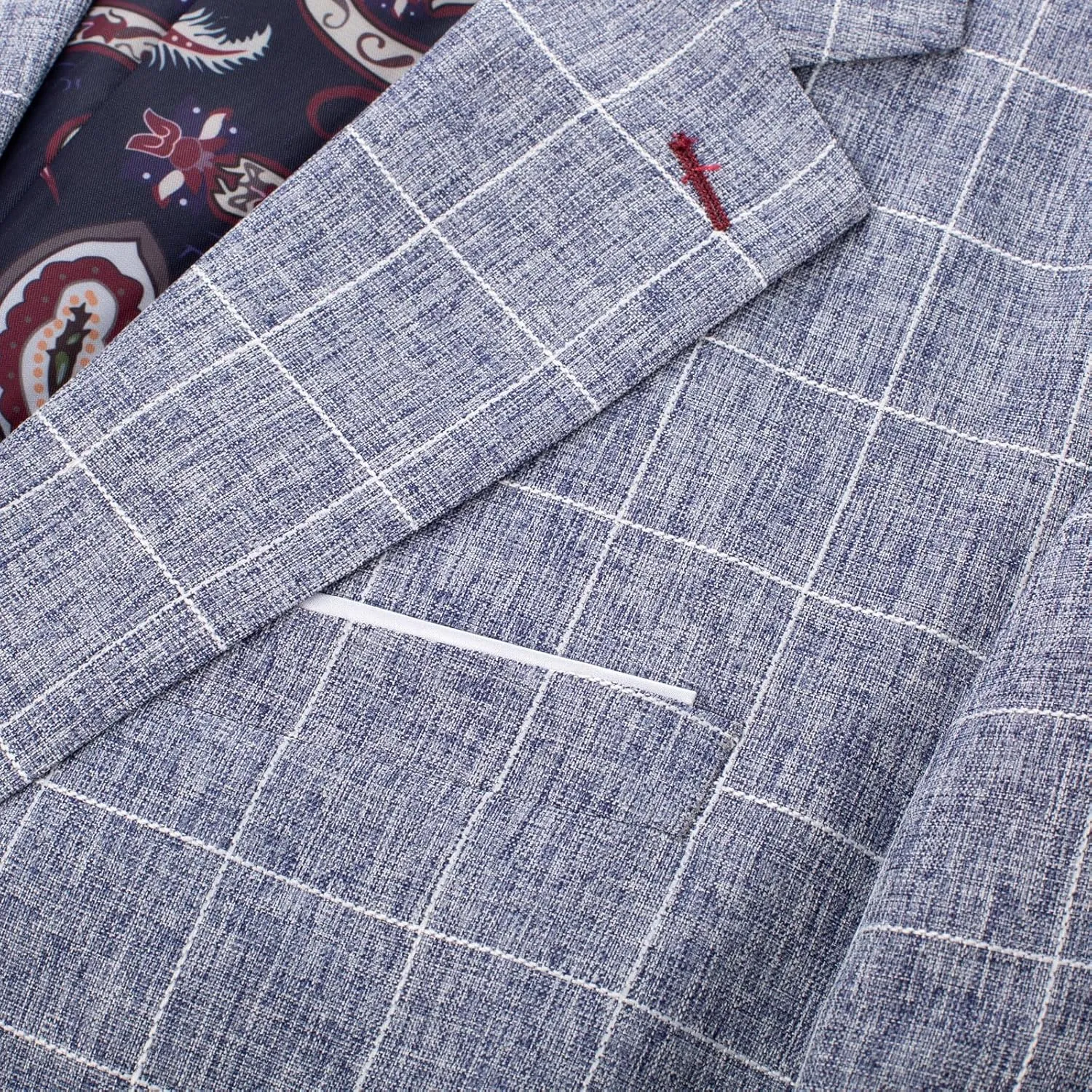 PJ PAUL JONES Mens Casual Sport Coats Two Buttons Lightweight Business Sport Blazer