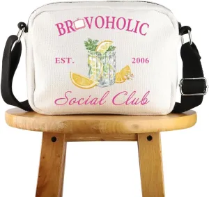 POFULL Housewives Gift TV Show Inspired Gift TV Show Social Club Corssbody Bag