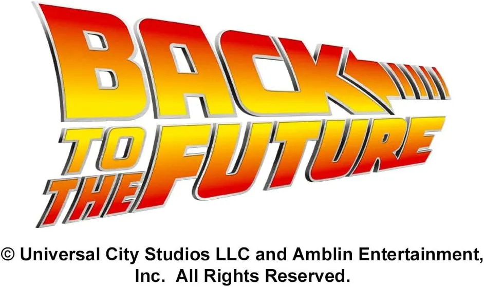 Popfunk Classic Back to The Future Logo 1 Unisex Adult Long-Sleeve T-Shirt