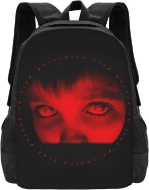 Porcupine Rock Tree Band Backpack Large Capacity Backpacks Minimalist Leisure Travel Daypack 12.5X5.5X16.5 inch