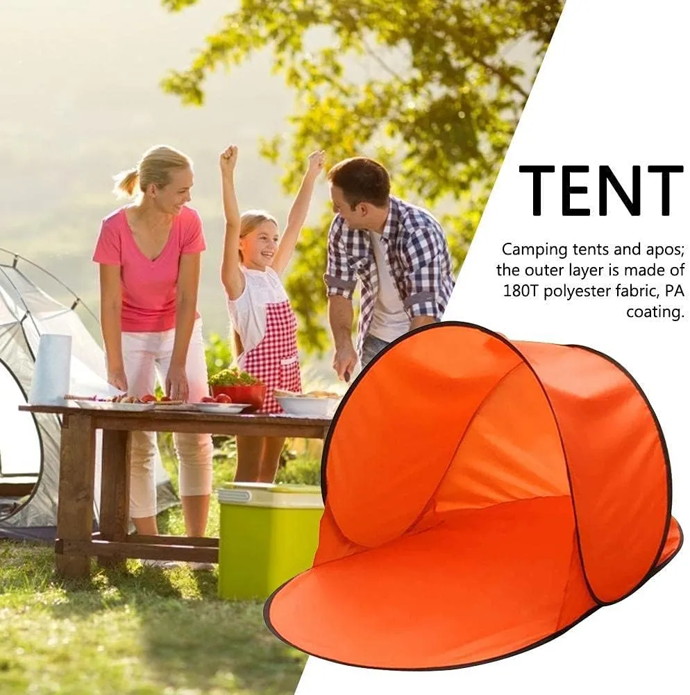 Portable Beach Tent Sun Shelter with Quick Set Up, Waterproof Beach Canopy (B), Nurnesyutkaor57my-96