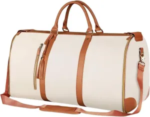 Portable Multipurpose Travel Bag for Suits and Luggage Waterproof PU Garment Bag