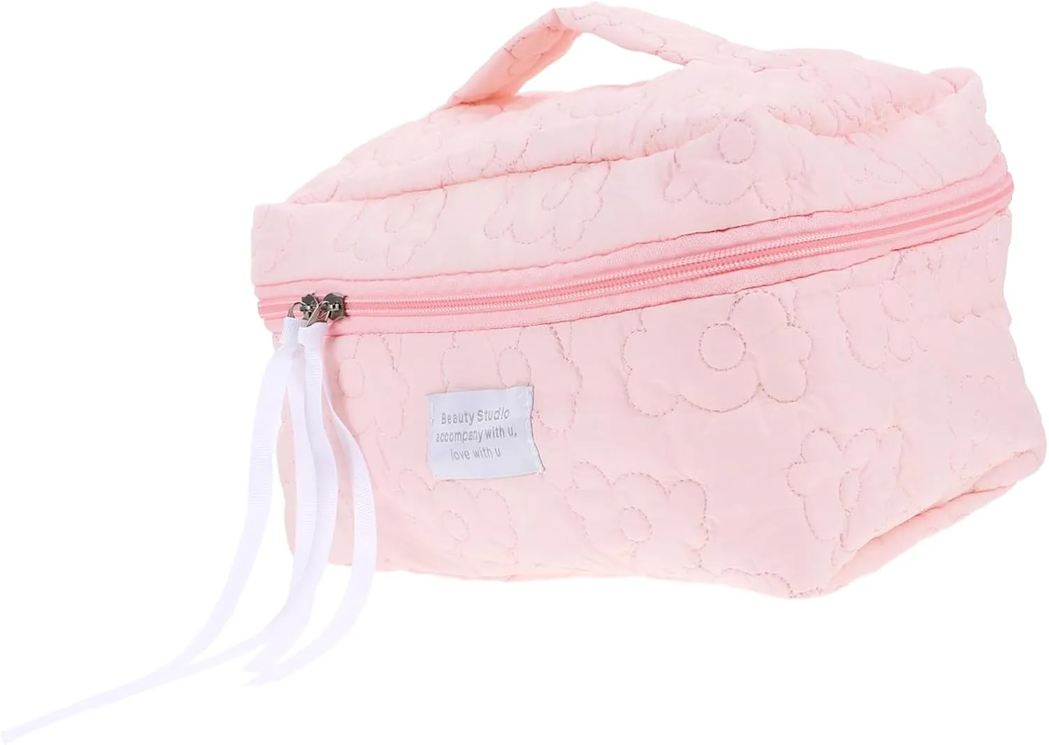 Portable Travel Makeup Bag Large Capacity Toiletry Bag for Women Chic Design Adorable for Travel and Business Trips Functional and Stylish Makeup Organizer
