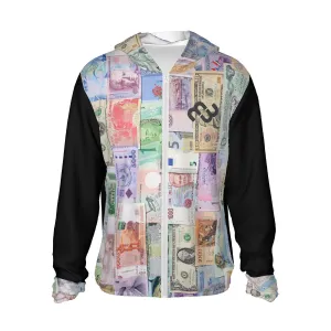 Premium at a great Money Currency Lightweight Hoodie HC_F1 Bushae Eco-friendly technology Protective Sun Zipper