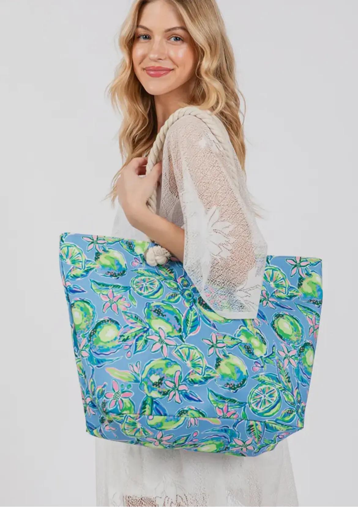Printed Beach Totes