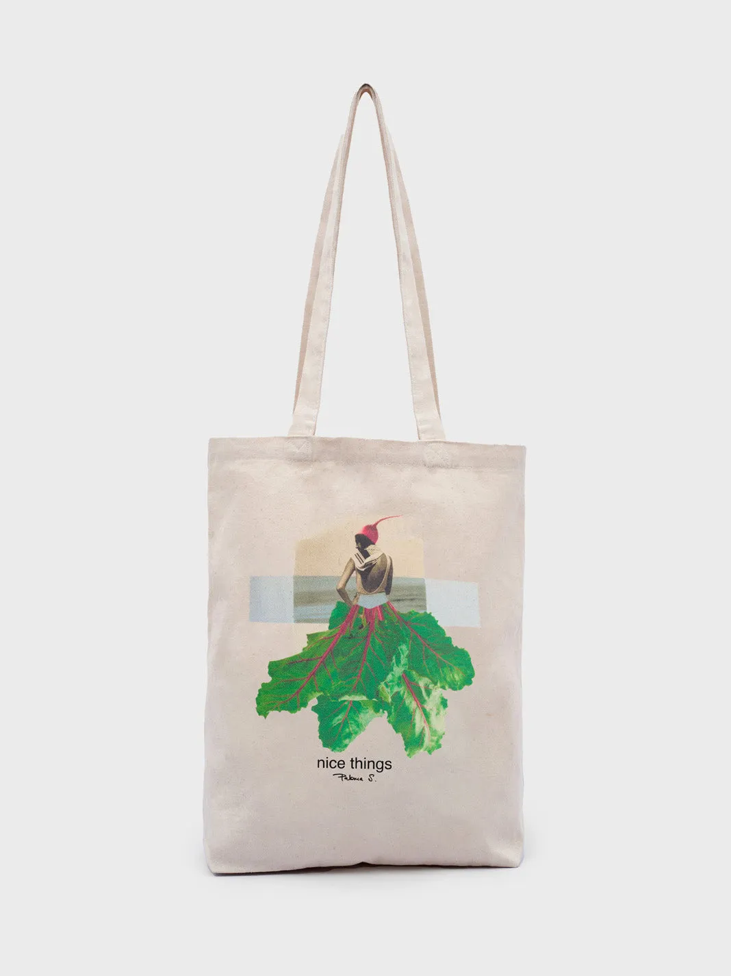 Printed shopping bag "greenery"