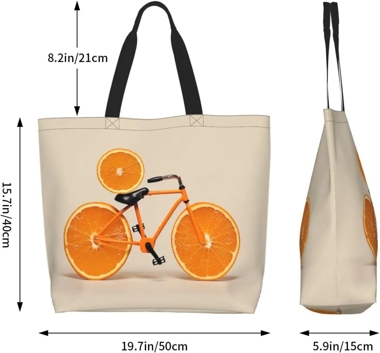 Programming Code Printed Shoulder Bag for Women Casual Handbag Shopping Bag
