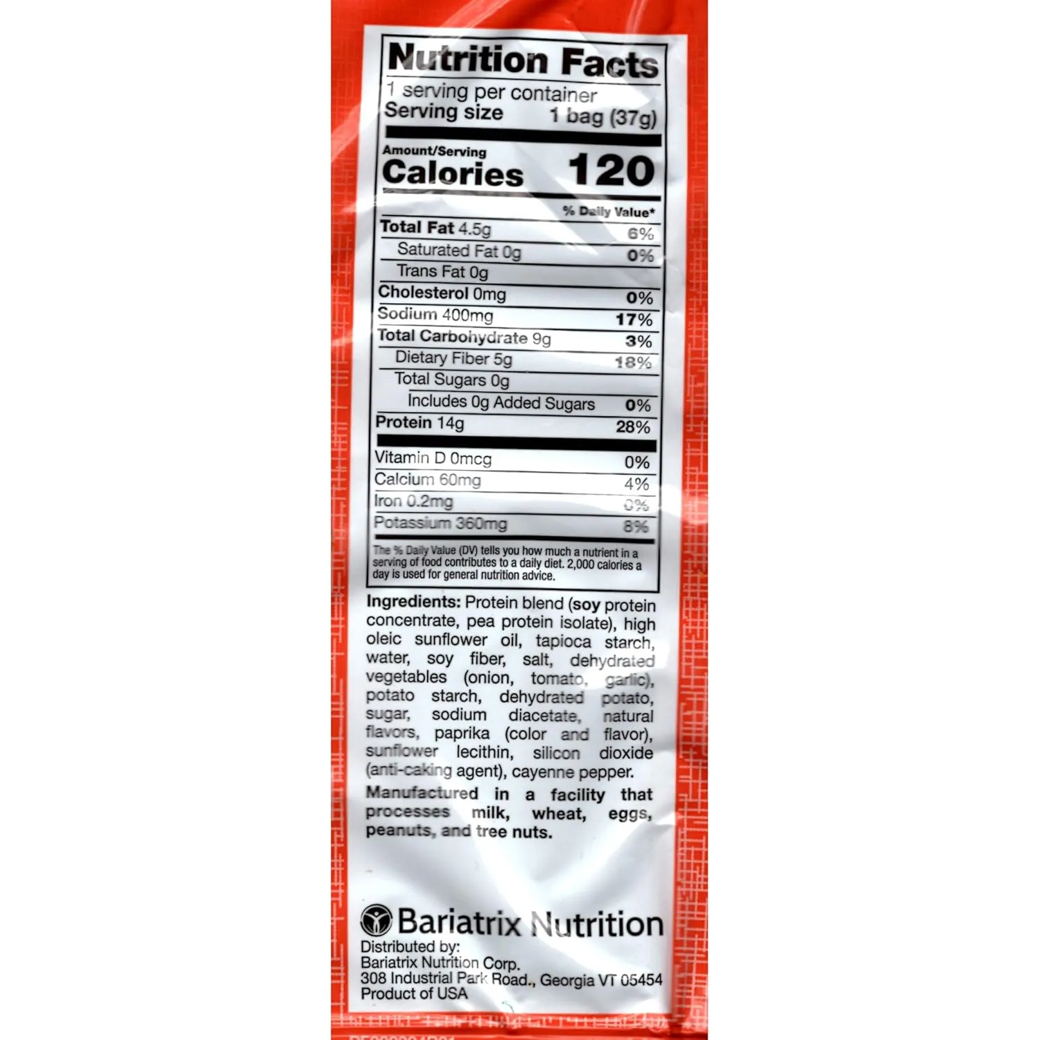 Proti-Thin Barbecue Proti Protein Chips, 14g Protein, Low Calorie, Low Carb, Low Fat, Sugar Free, High Fiber, No Gluten Ingredients, Healthy Snack Chips, 7 Single Serving Bags