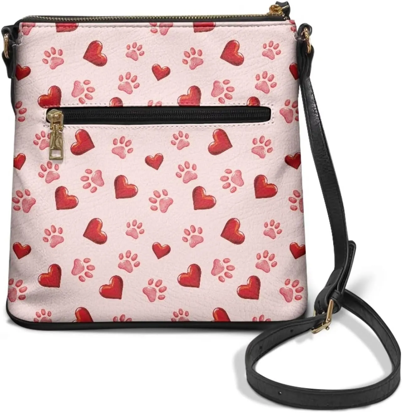 Purses for Women Shoulder Bag Trendy Large Capacity with Zipper Leather Purse Cross Body Handbag