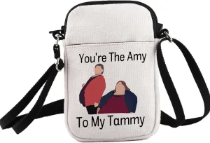 PXTIDY You're The Amy To My Tammy Crossbody Bag 1000 Pound Sisters Amy and Tammy Fans Gift Reality TV Gift Comedy Merchandise