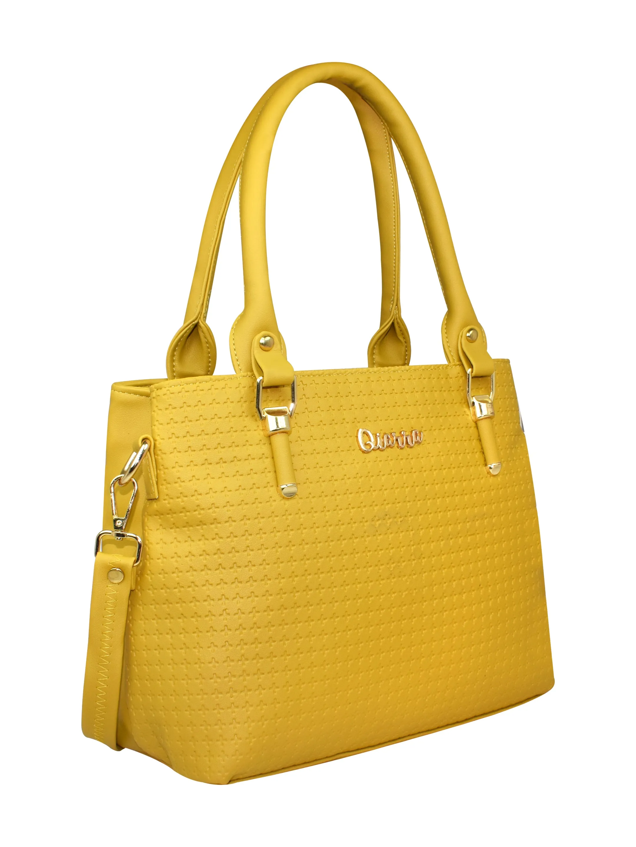 QIARRA Women's Solid Cross Body Sling Bag VB8010